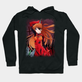 Asuka Langley Soryu - Neon Genesis evangelion Hoodie